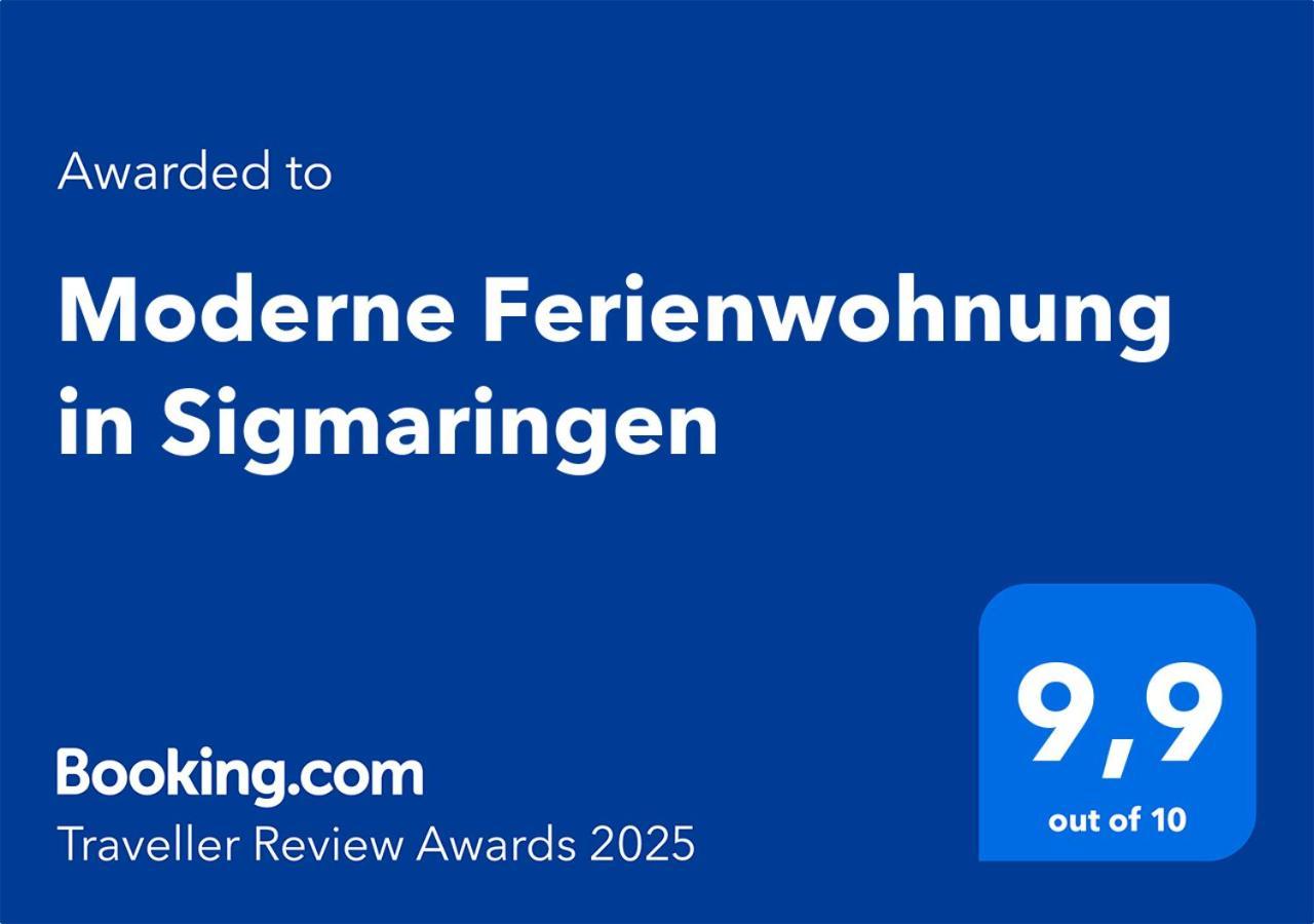 Moderne Ferienwohnung In Sigmaringen Luaran gambar